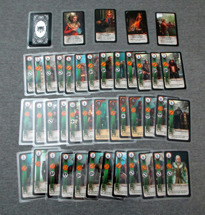 Фанатка создала идеальную версию карточной игры Гвинт из “Ведьмака”
